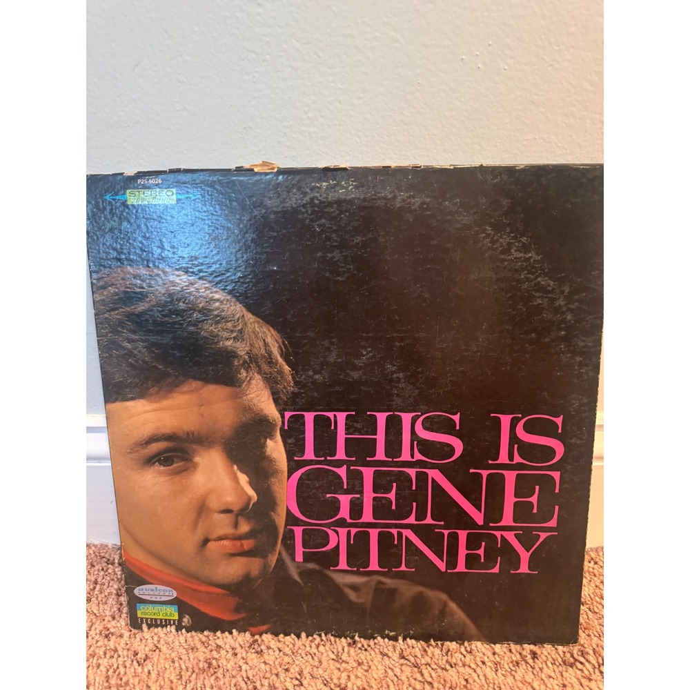 Gene Pitney This Is Gene Pitney 2LP Vinyl Record Musikor P2S 5026 Columbia